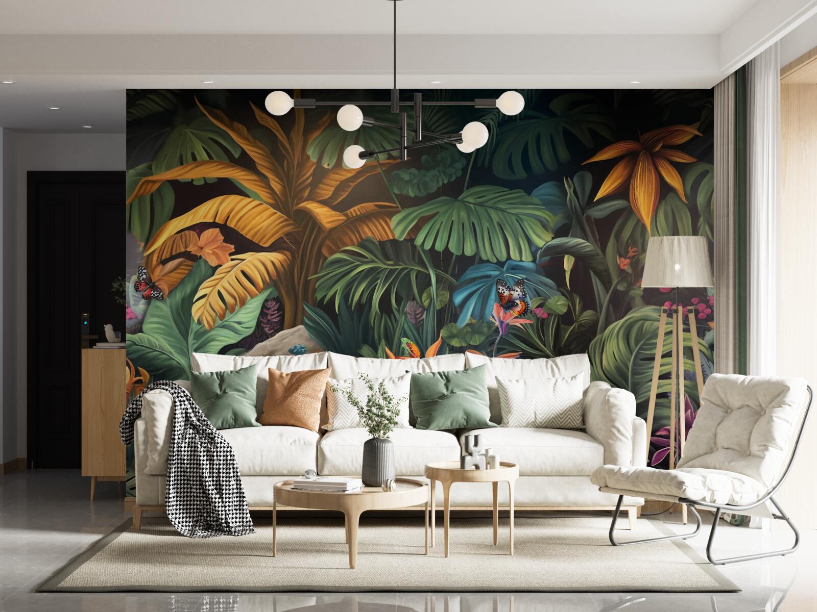 Fototapeta hustá zeleň tropických pralesov