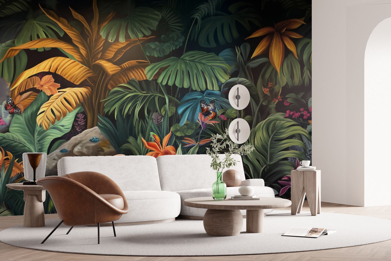 Fototapeta hustá zeleň tropických pralesov