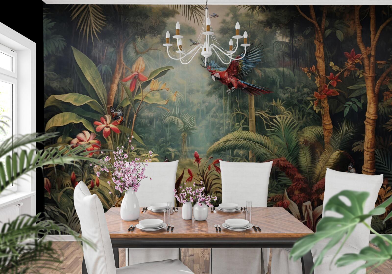 Fototapeta obyvatelia džungle