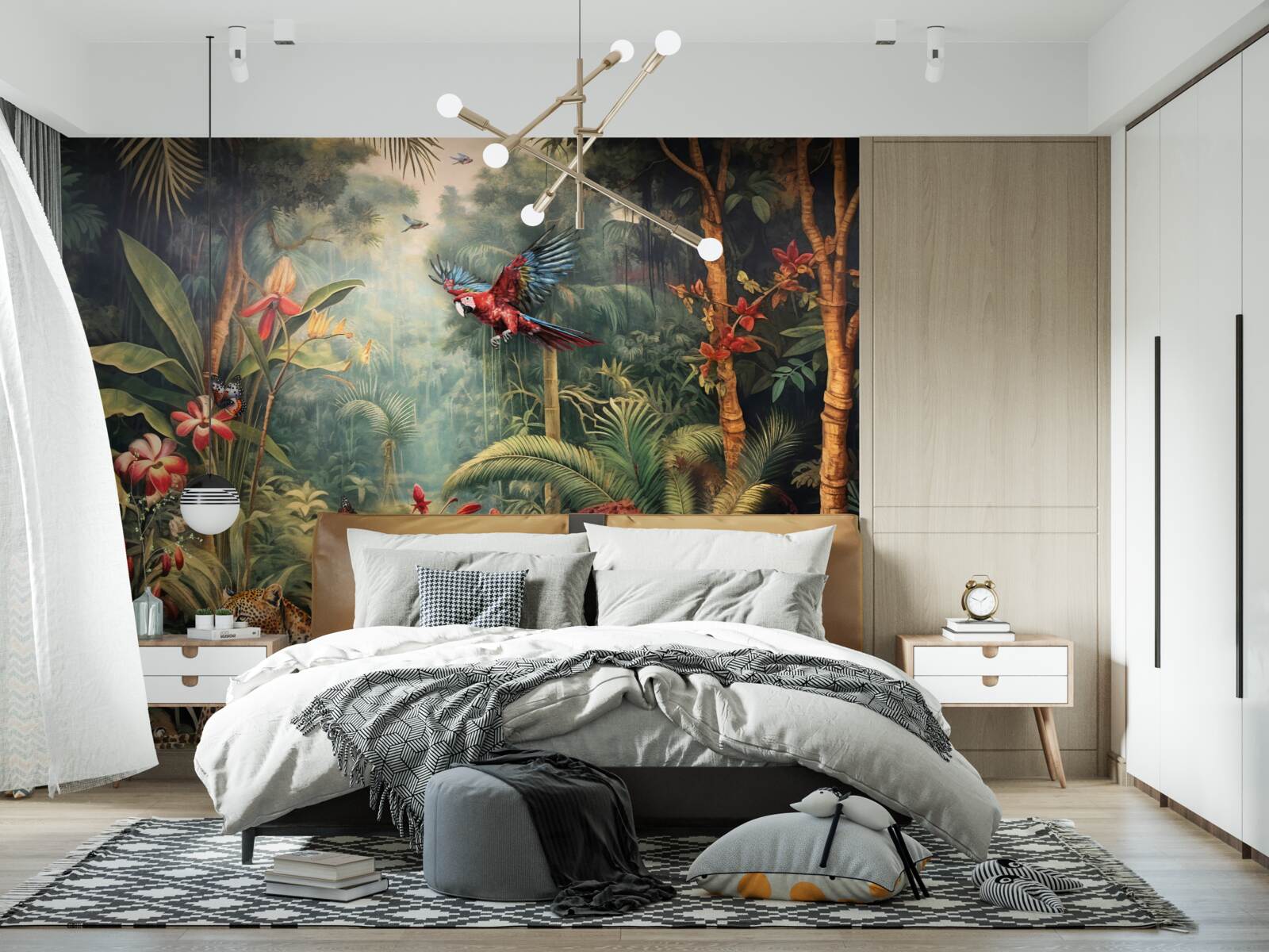 Fototapeta obyvatelia džungle