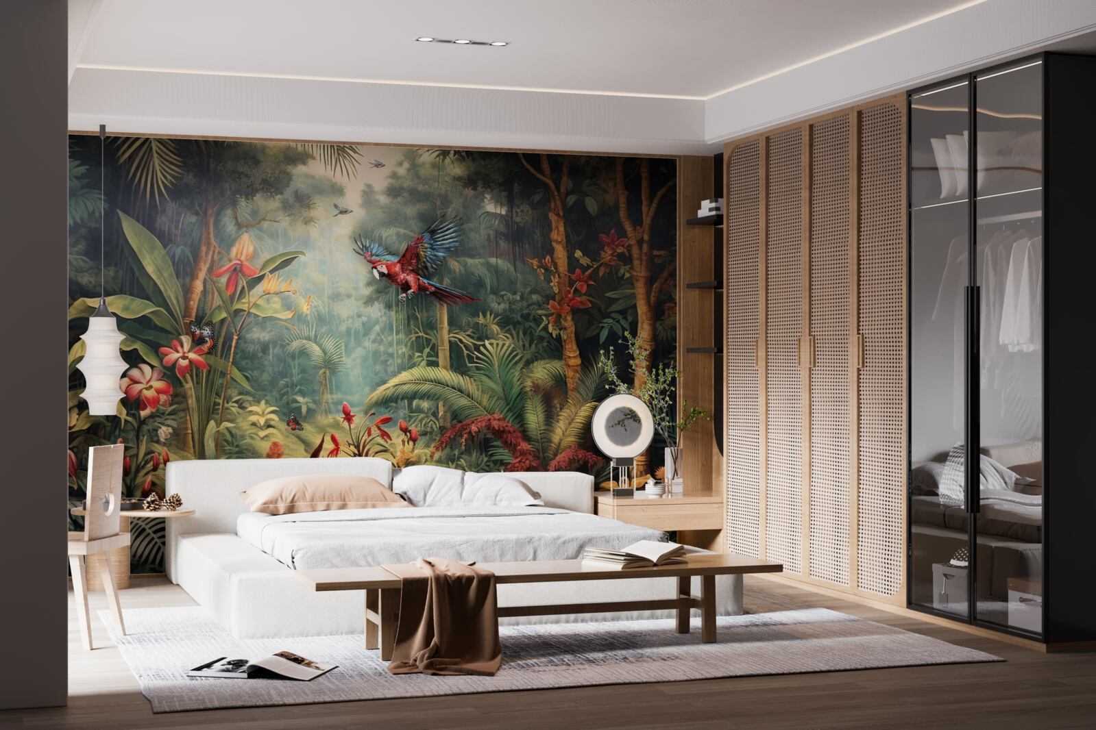 Fototapeta obyvatelia džungle