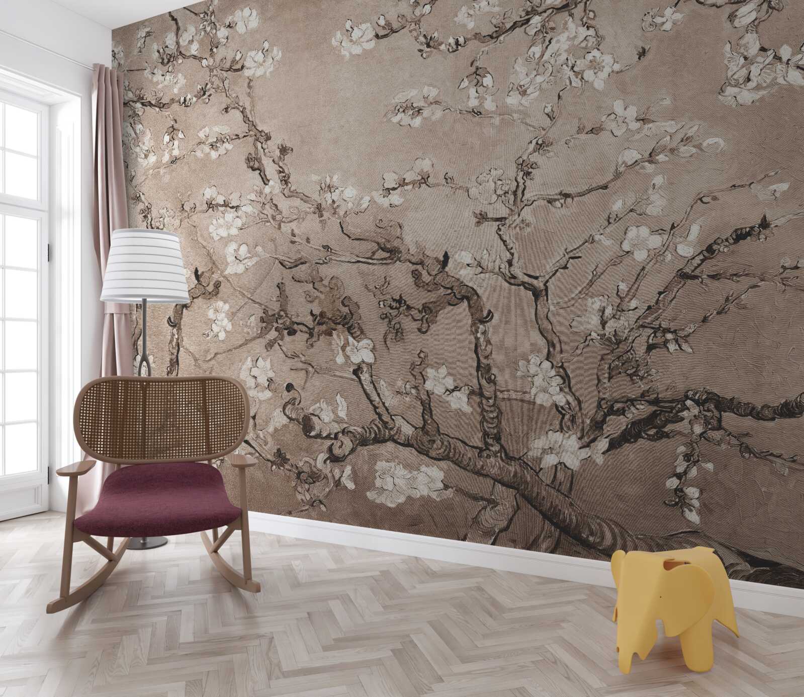 Fototapeta kvitnúca japonská čerešňa