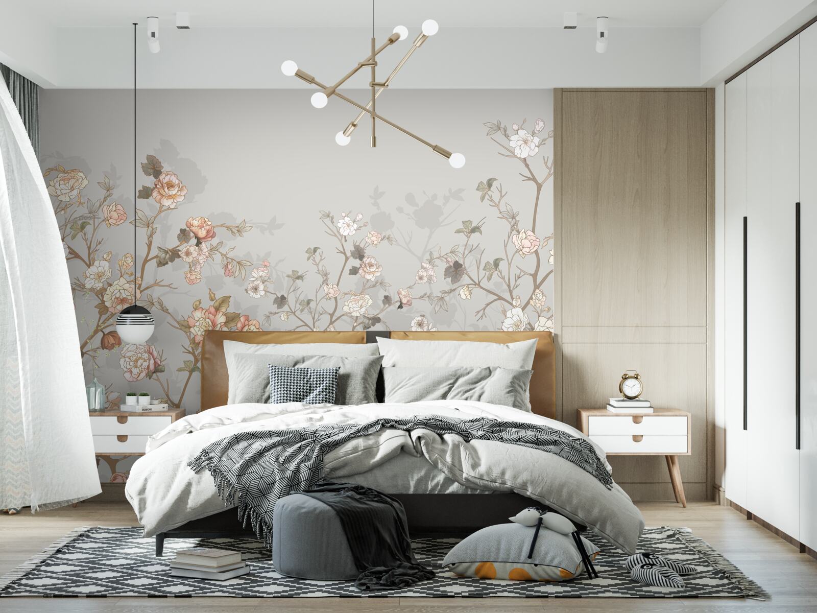 Fototapeta kvitnúce sakury