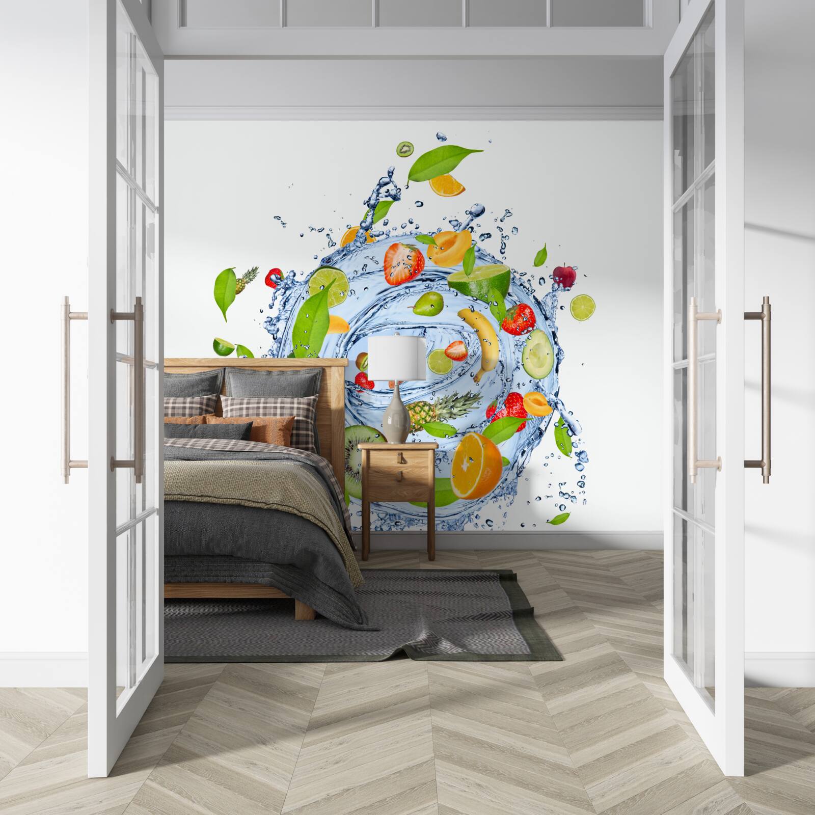 Fototapeta zmes čerstvého ovocia