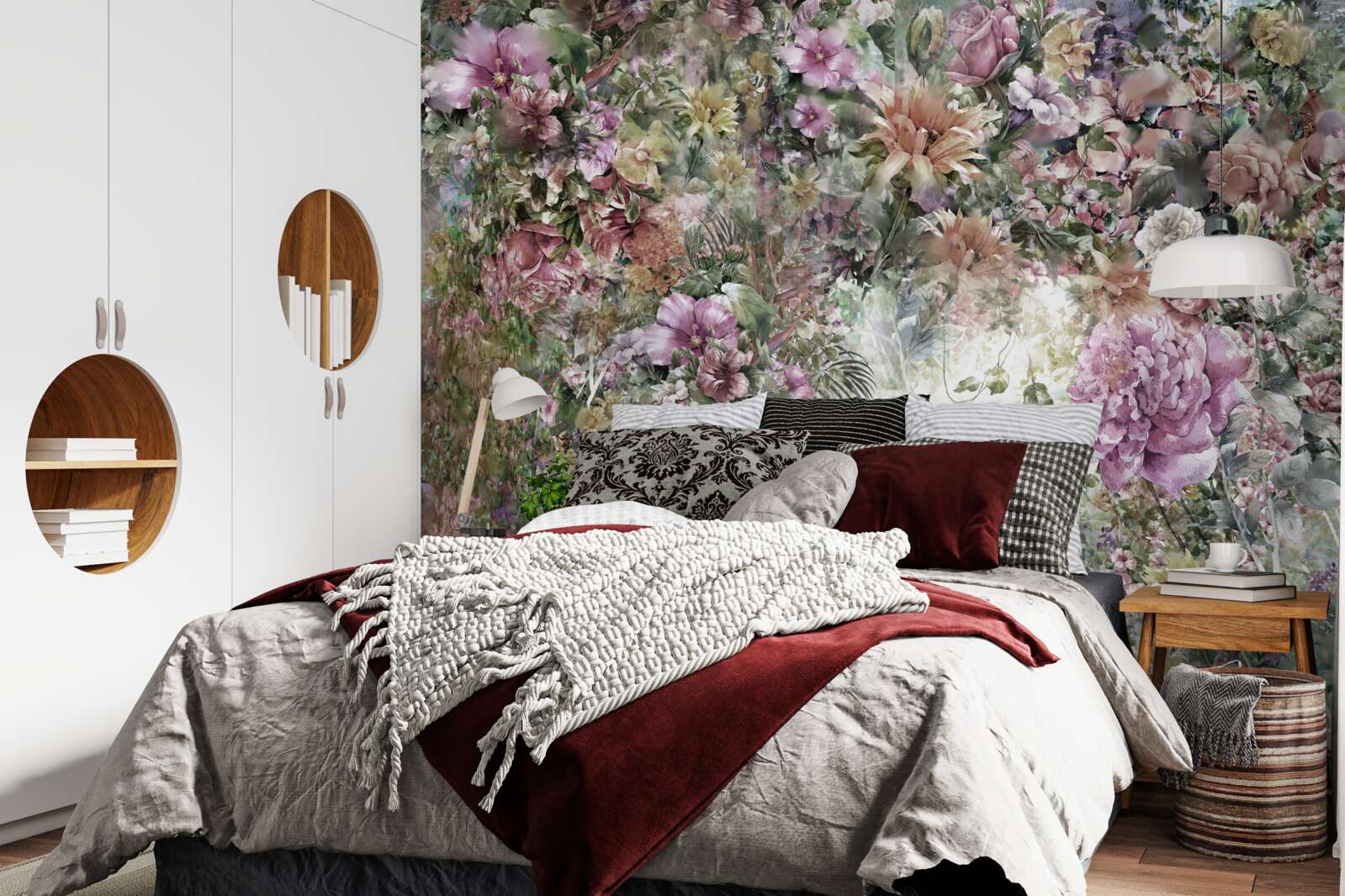 Fototapeta hustá zeleň v záhrade