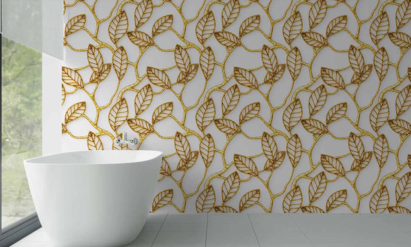 Fototapeta textúra zlatých listov