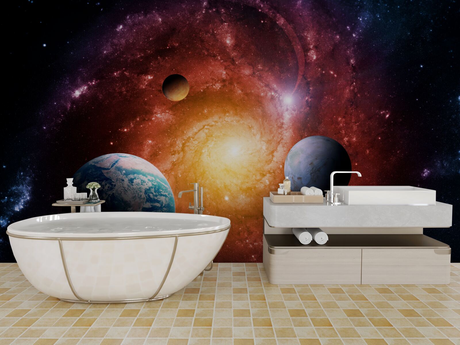 Fototapeta neobmedzené priestory vesmíru