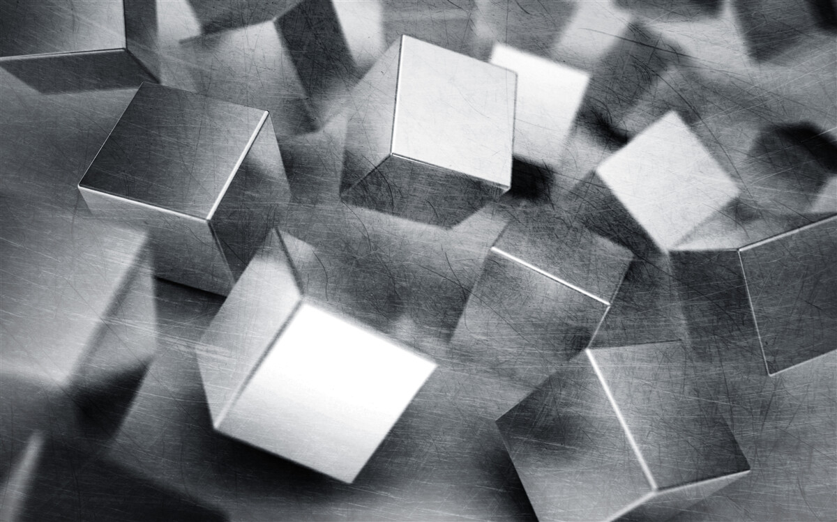 Fototapeta kocky vyrobené z ocele