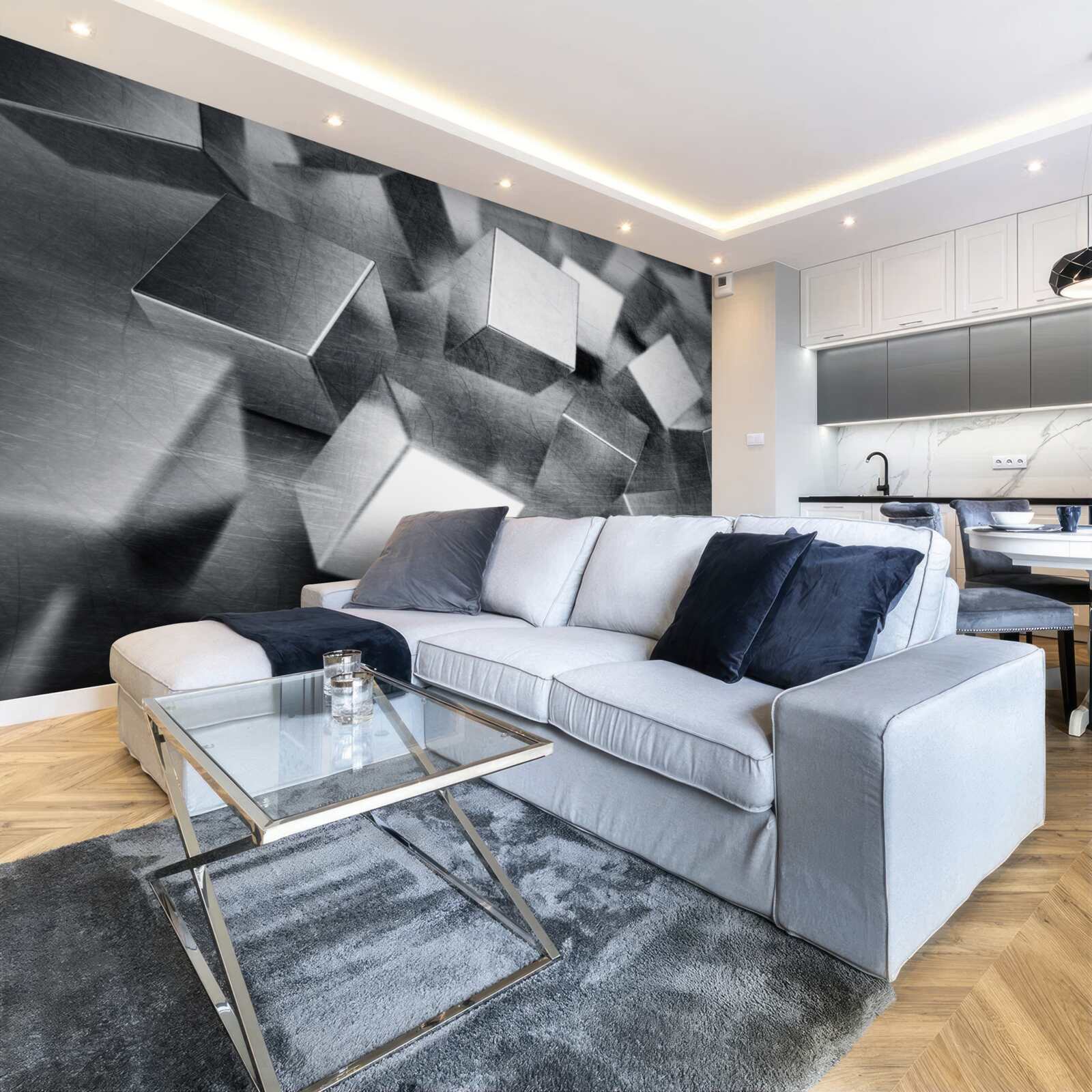 Fototapeta kocky vyrobené z ocele