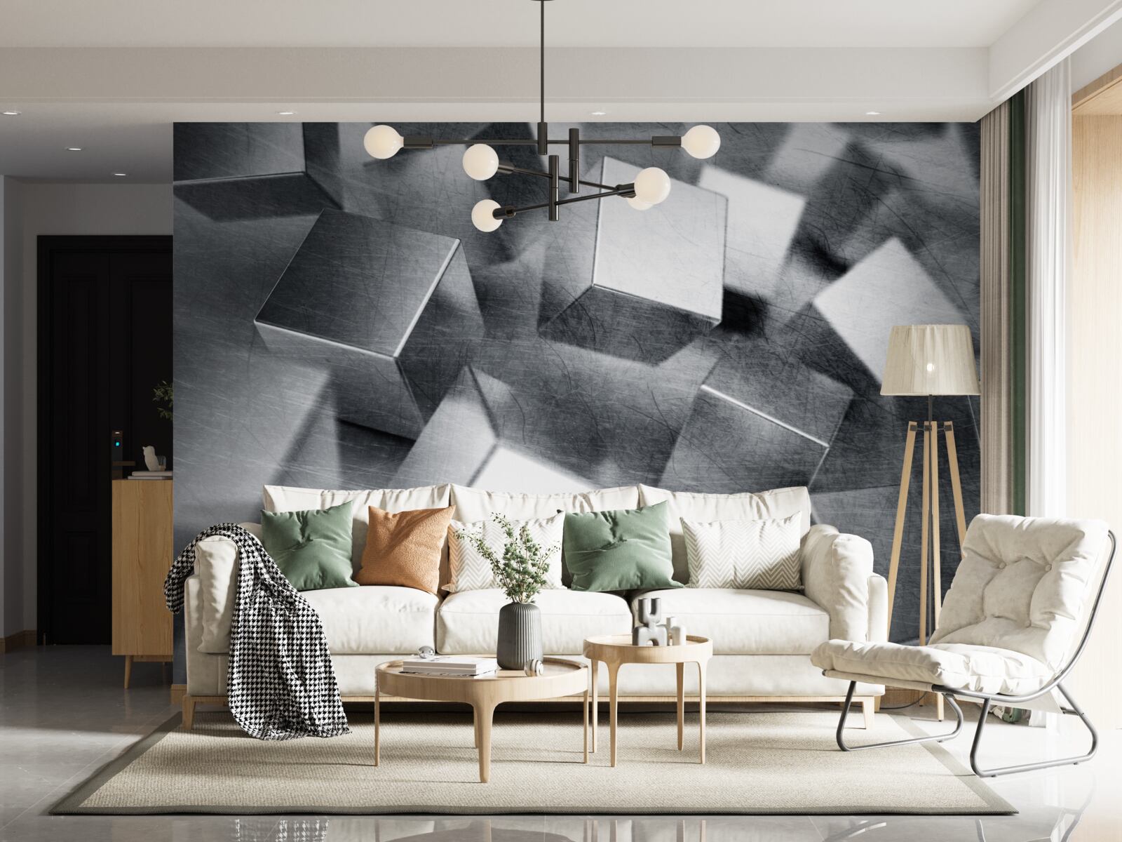 Fototapeta kocky vyrobené z ocele