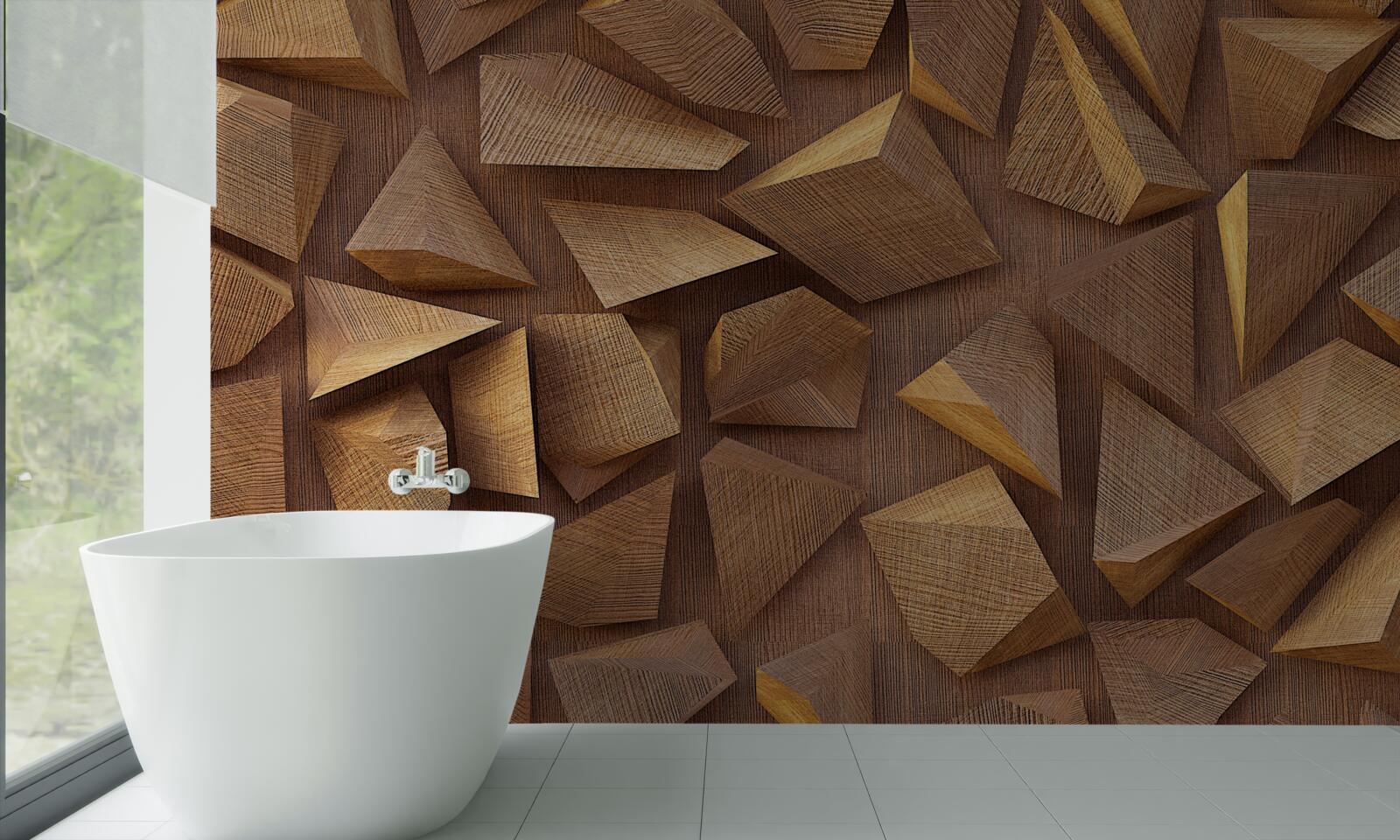 Fototapeta rôzne kusy dreva