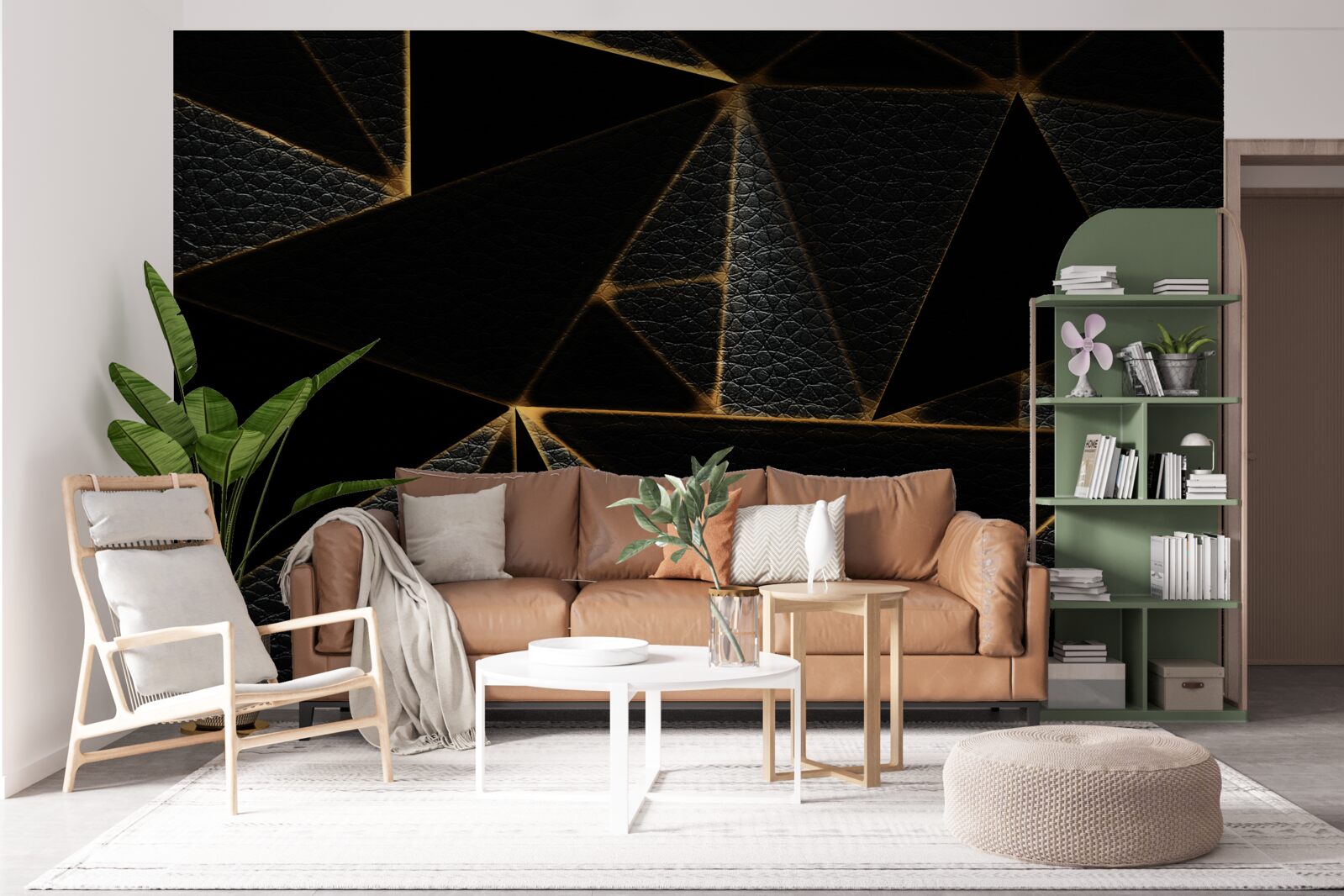 Fototapeta sklenený kryt s čiernym mramorom