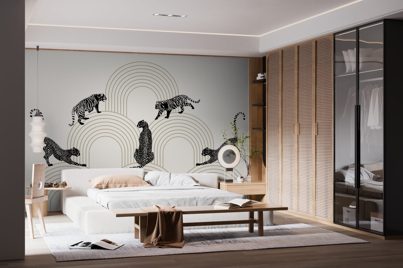 Fototapeta tigre a pantery na vysočine