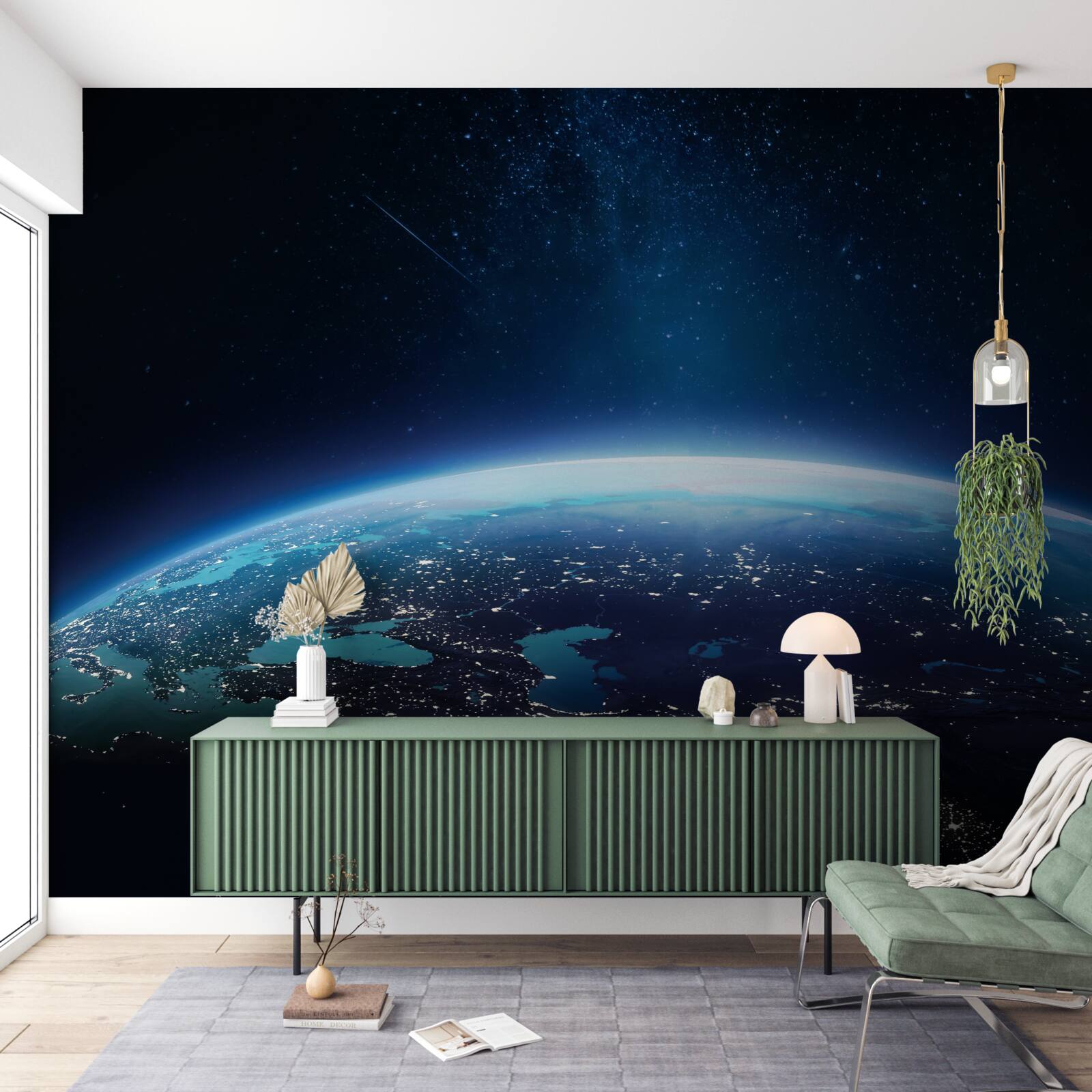 Fototapeta nočný povrch zeme