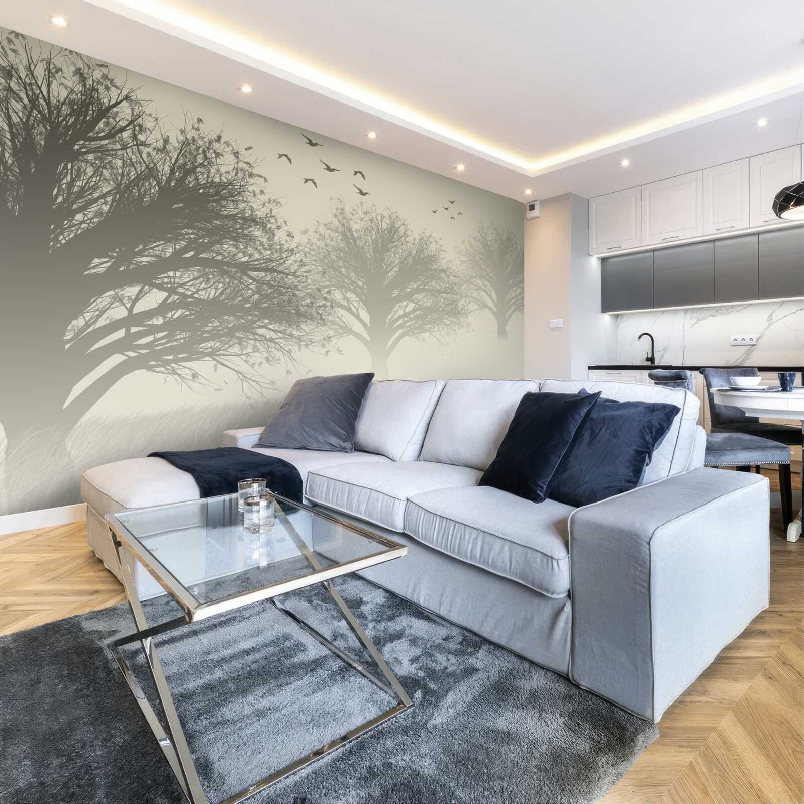 Fototapeta vtáky odlietajú na zimu