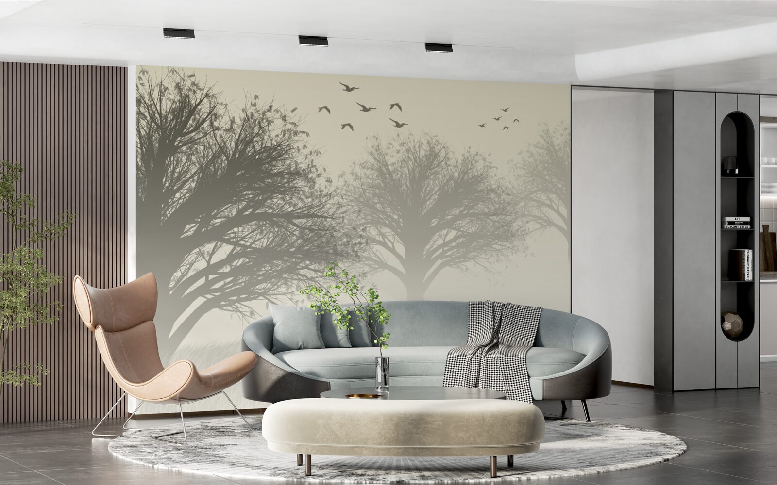 Fototapeta vtáky odlietajú na zimu