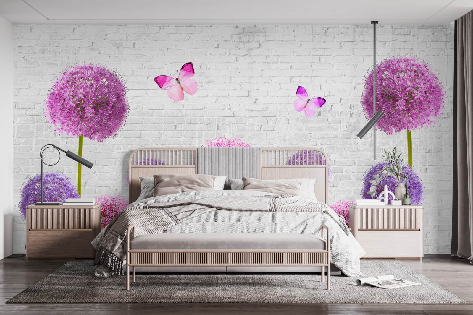 Fototapeta nadýchané púpavy vo všetkých farbách