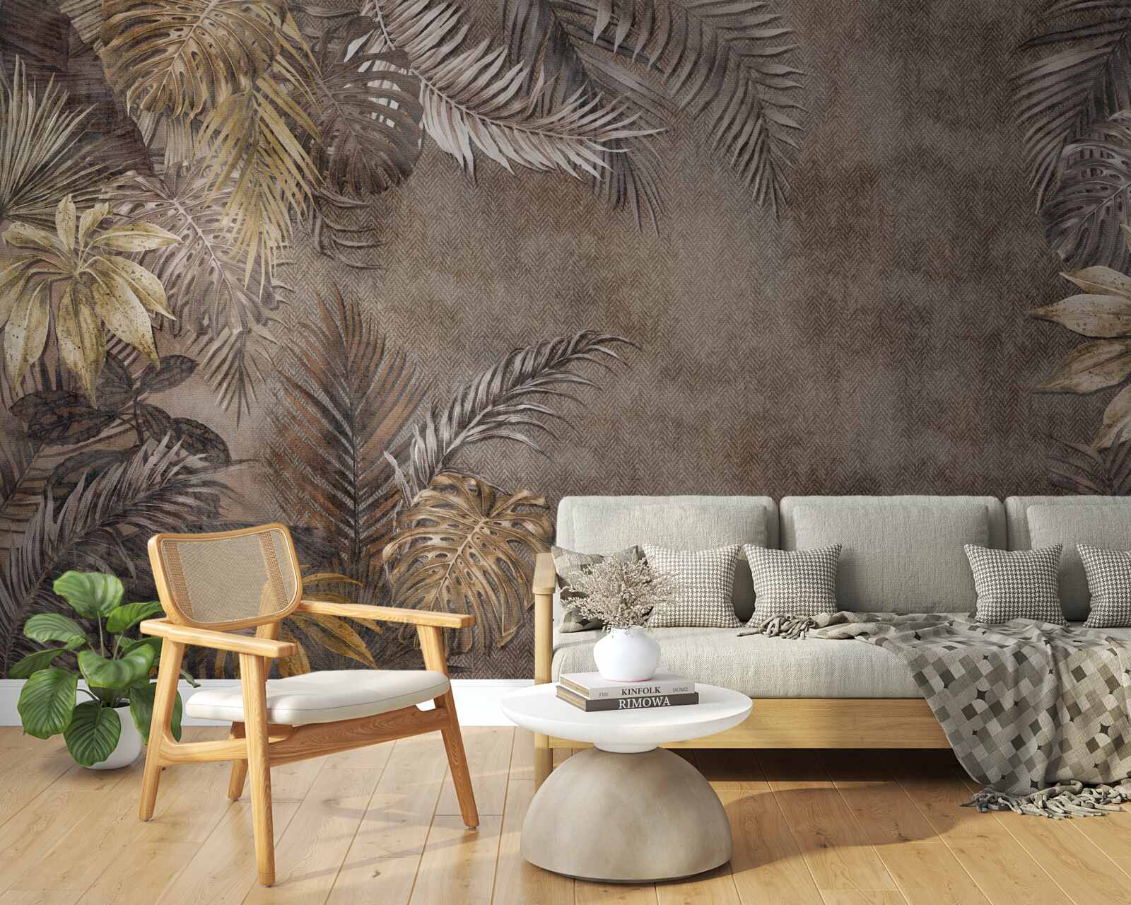 Fototapeta nočné trópy pod šelestom lístia