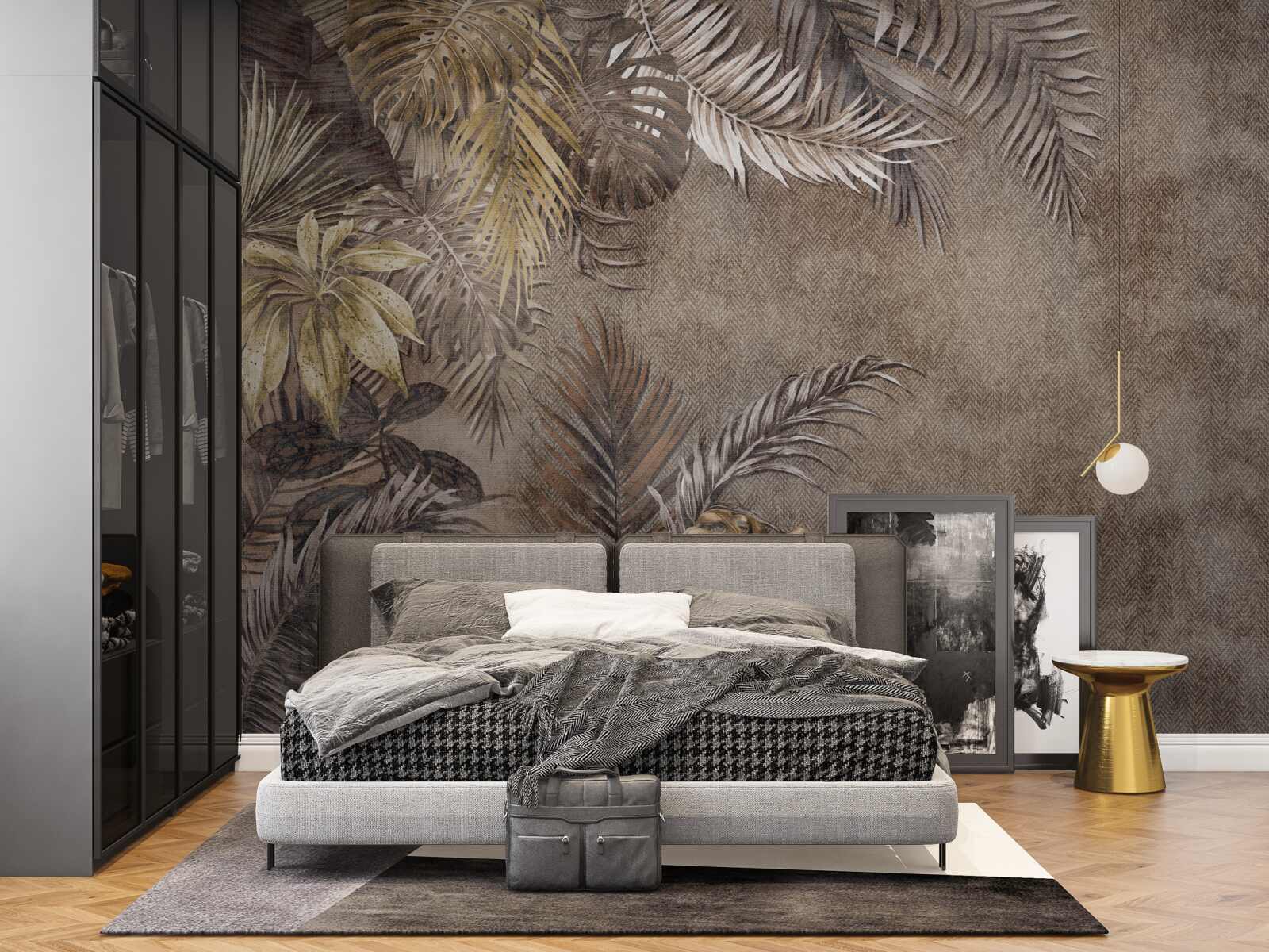 Fototapeta nočné trópy pod šelestom lístia