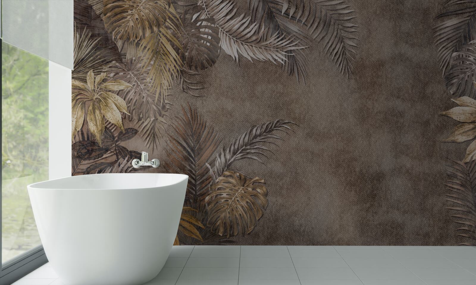 Fototapeta nočné trópy pod šelestom lístia