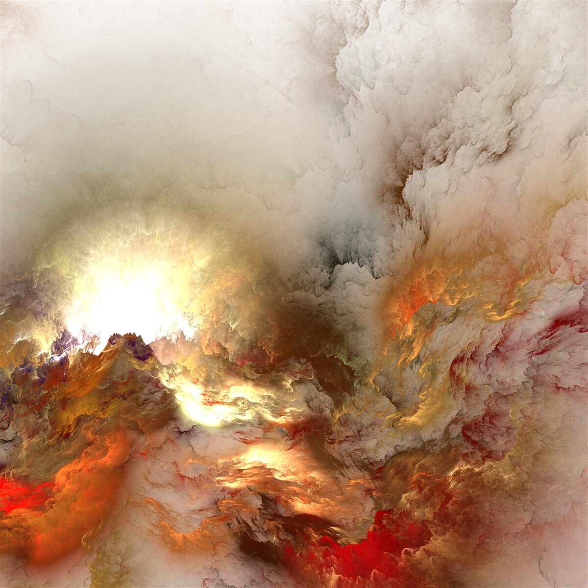 Fototapeta abstrakcia: láva v daždi