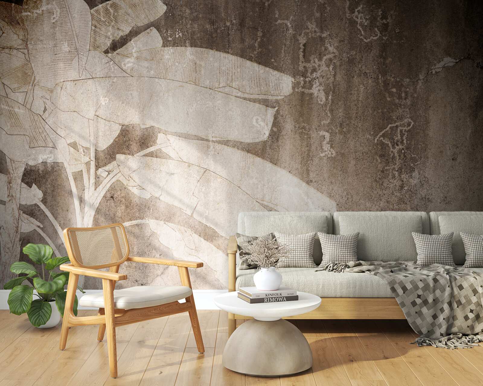 Fototapeta osamelý strom v abstraktnom štýle