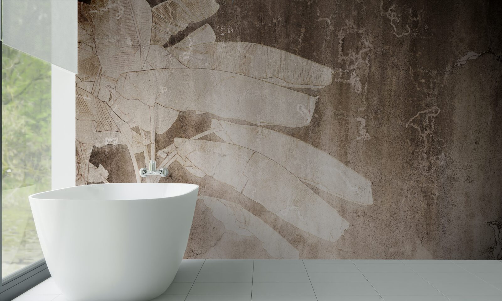 Fototapeta osamelý strom v abstraktnom štýle