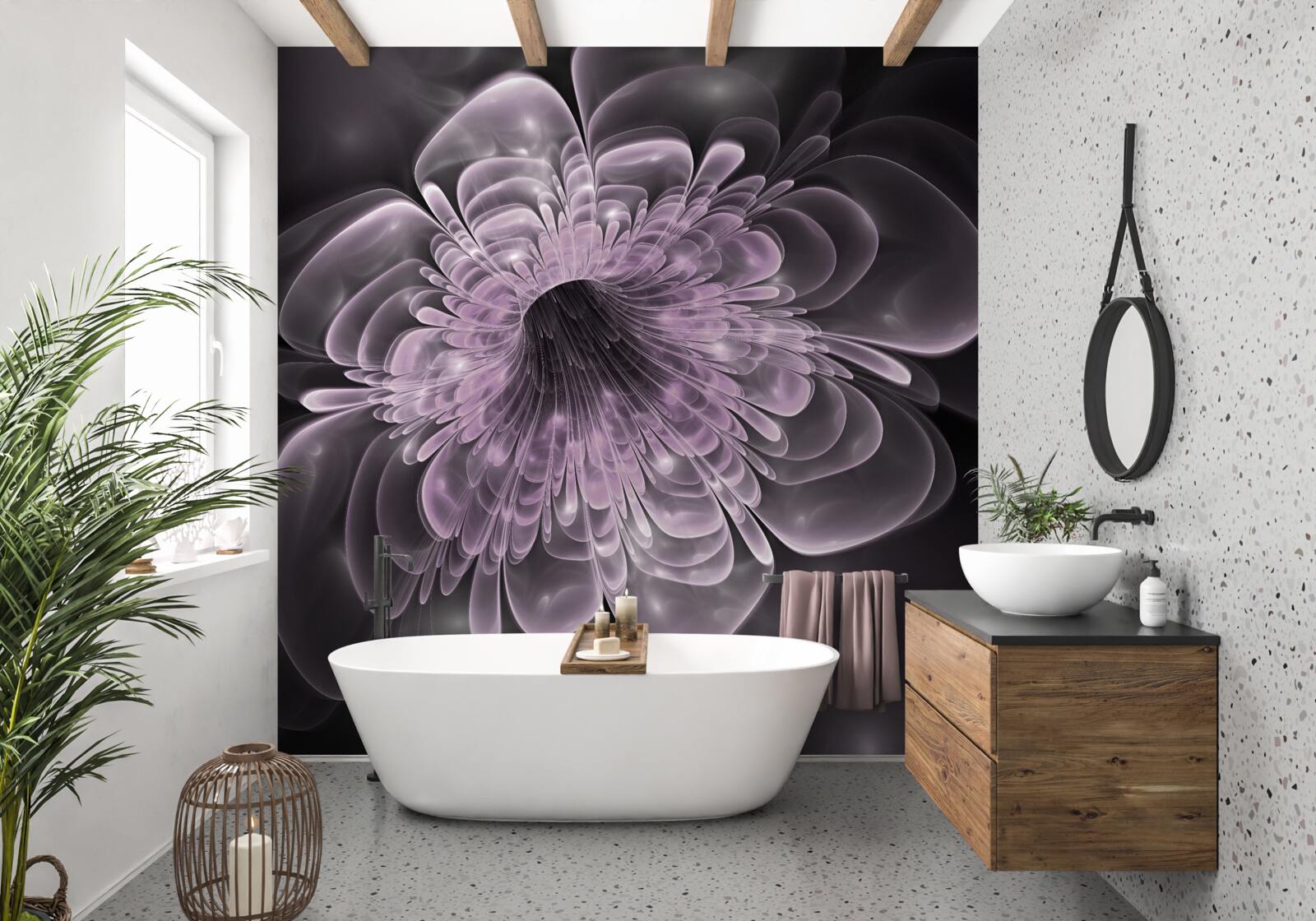 Fototapeta krištáľový púčik