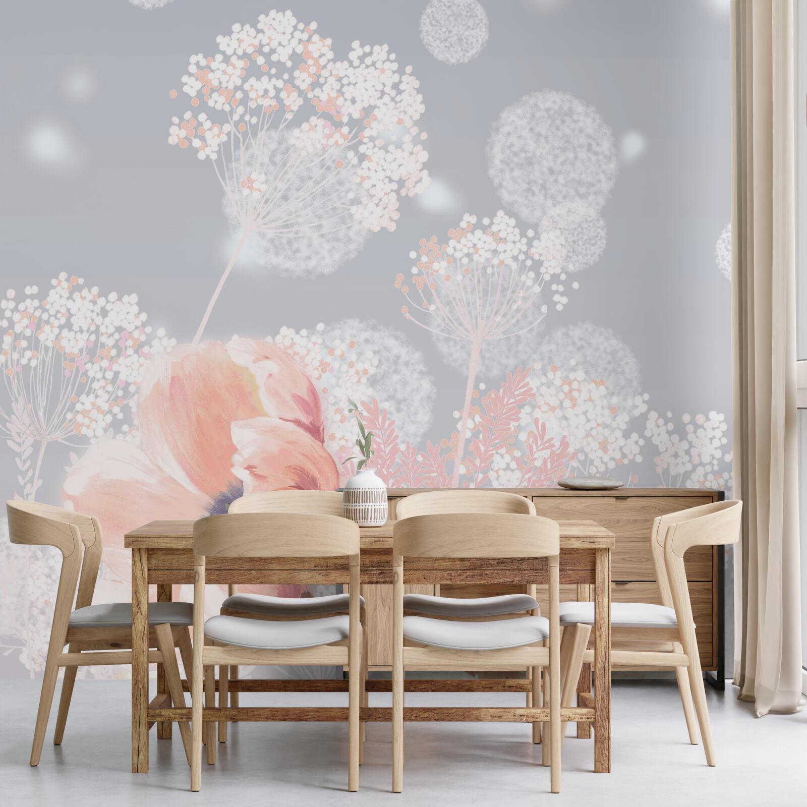 Fototapeta jemné letné kvety