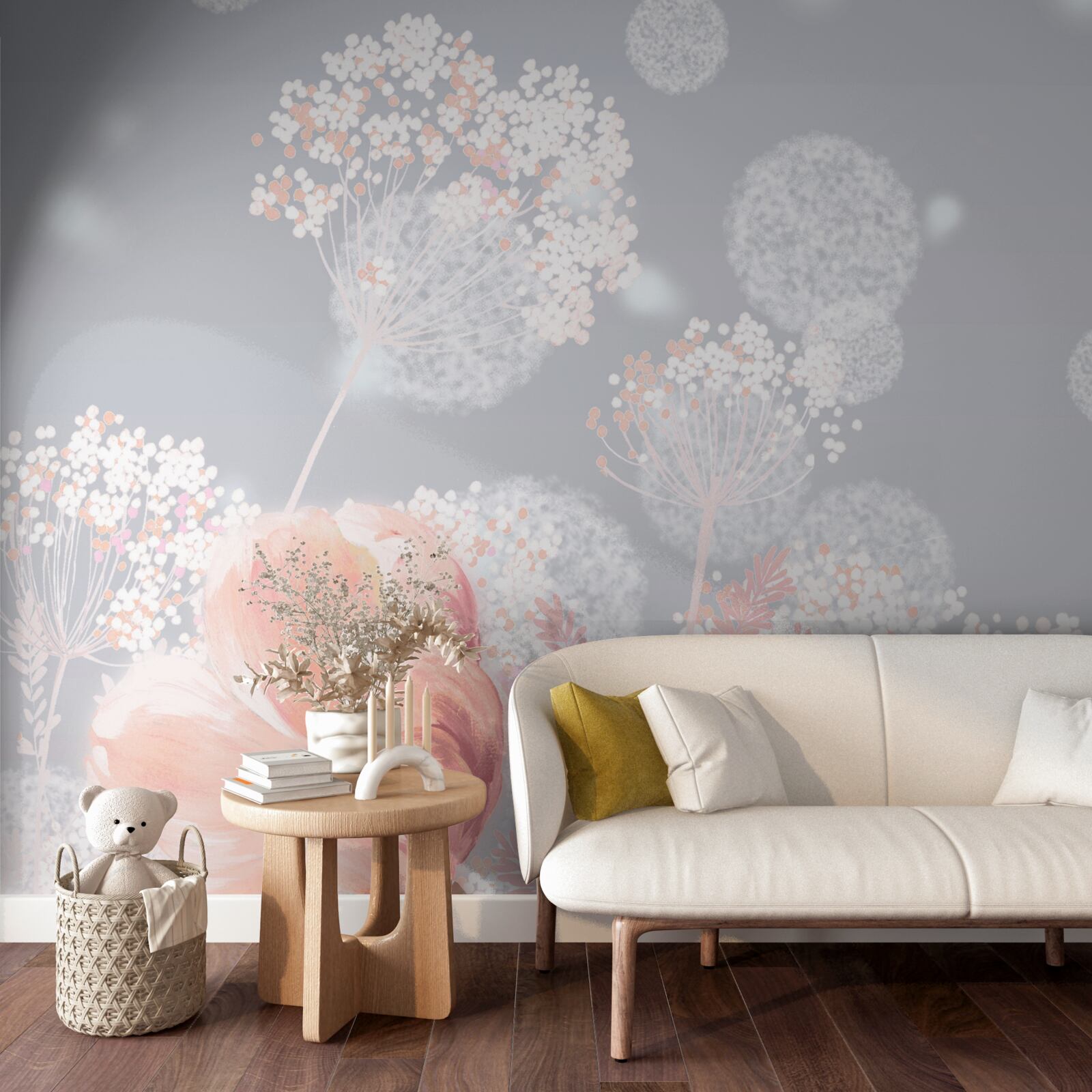 Fototapeta jemné letné kvety