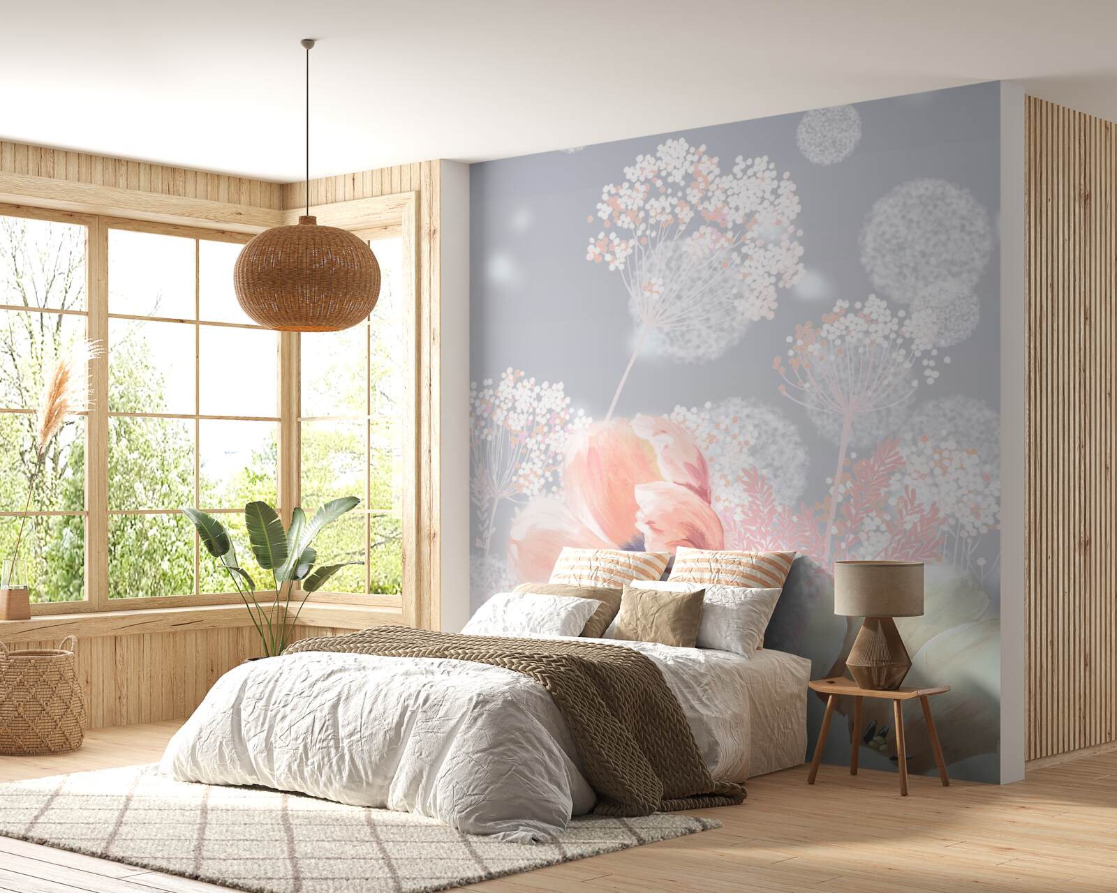 Fototapeta jemné letné kvety