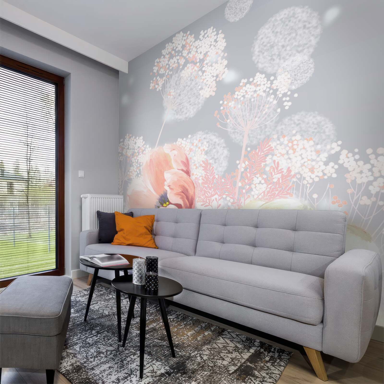 Fototapeta jemné letné kvety