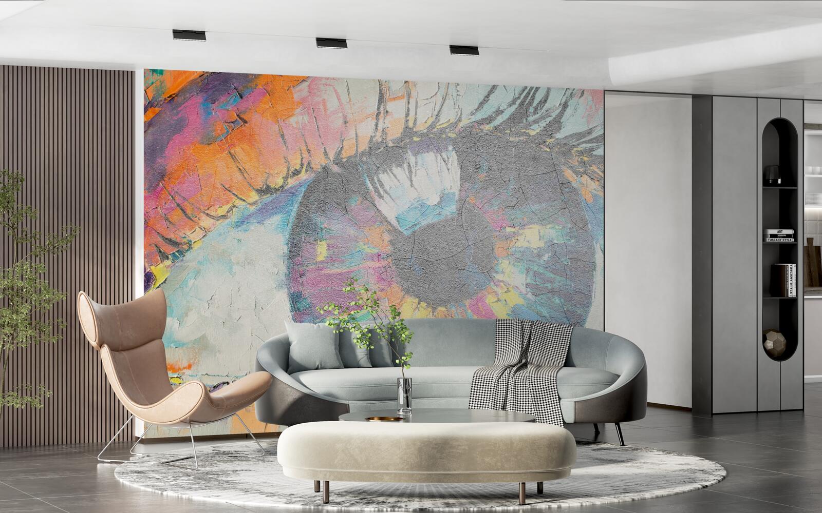 Fototapeta detail očnej zrenice