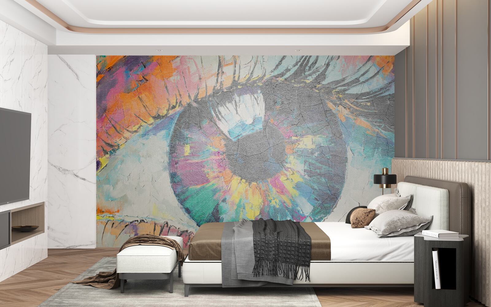 Fototapeta detail očnej zrenice