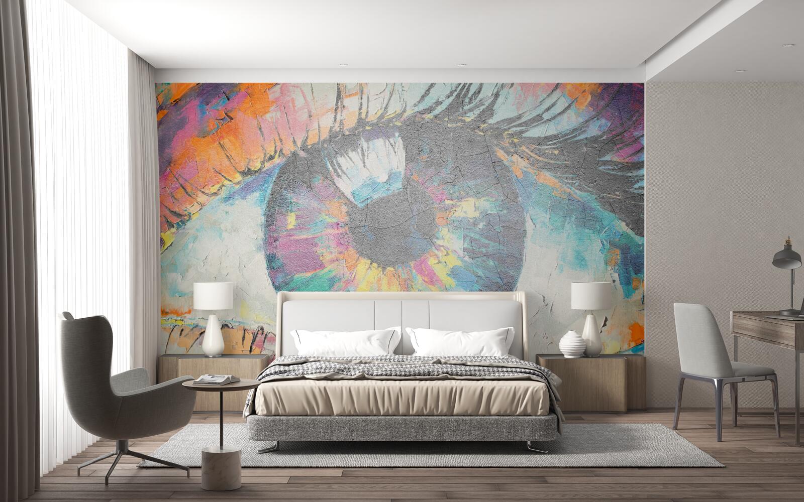 Fototapeta detail očnej zrenice