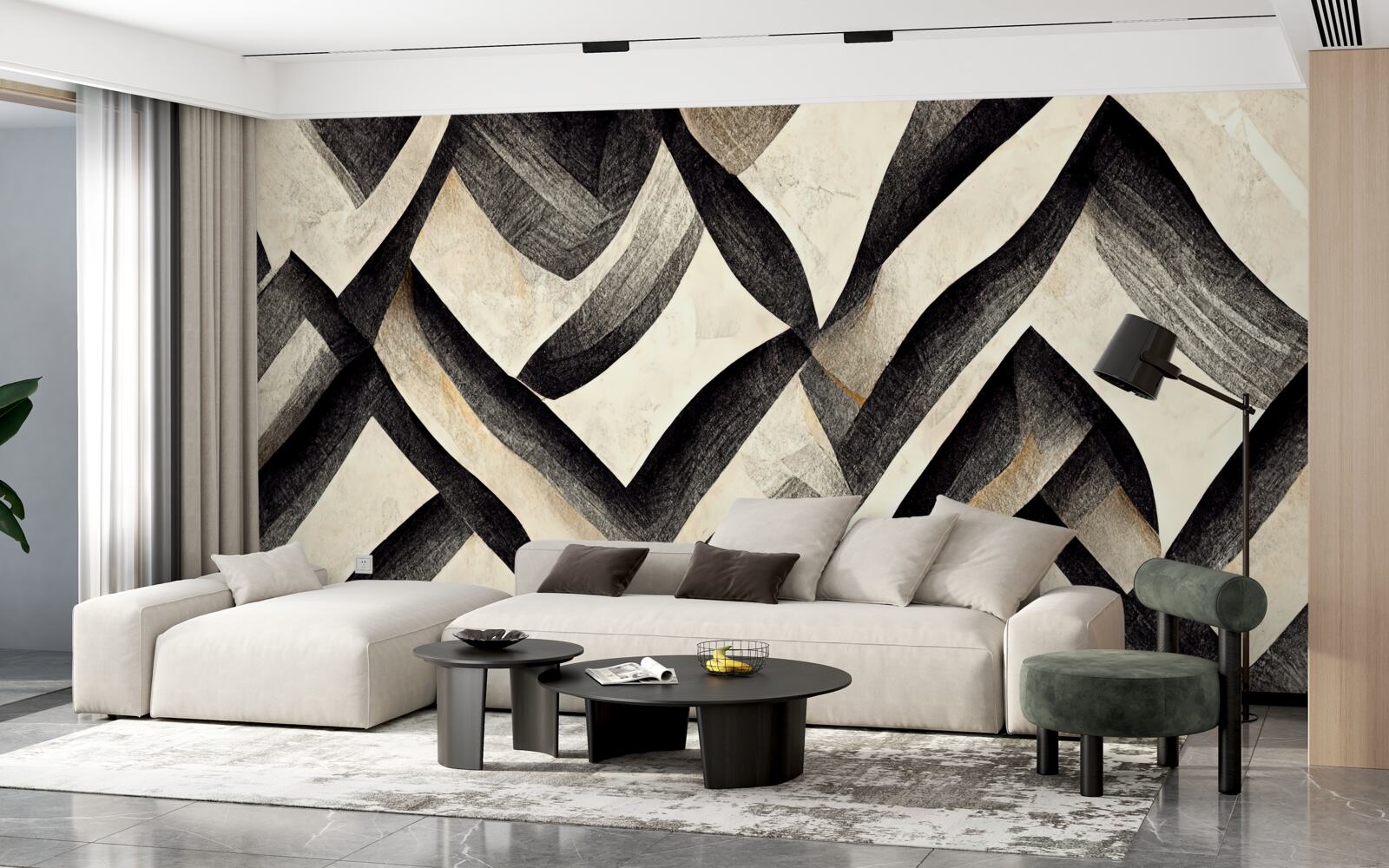 Fototapeta čierne hory zahalené v hmle