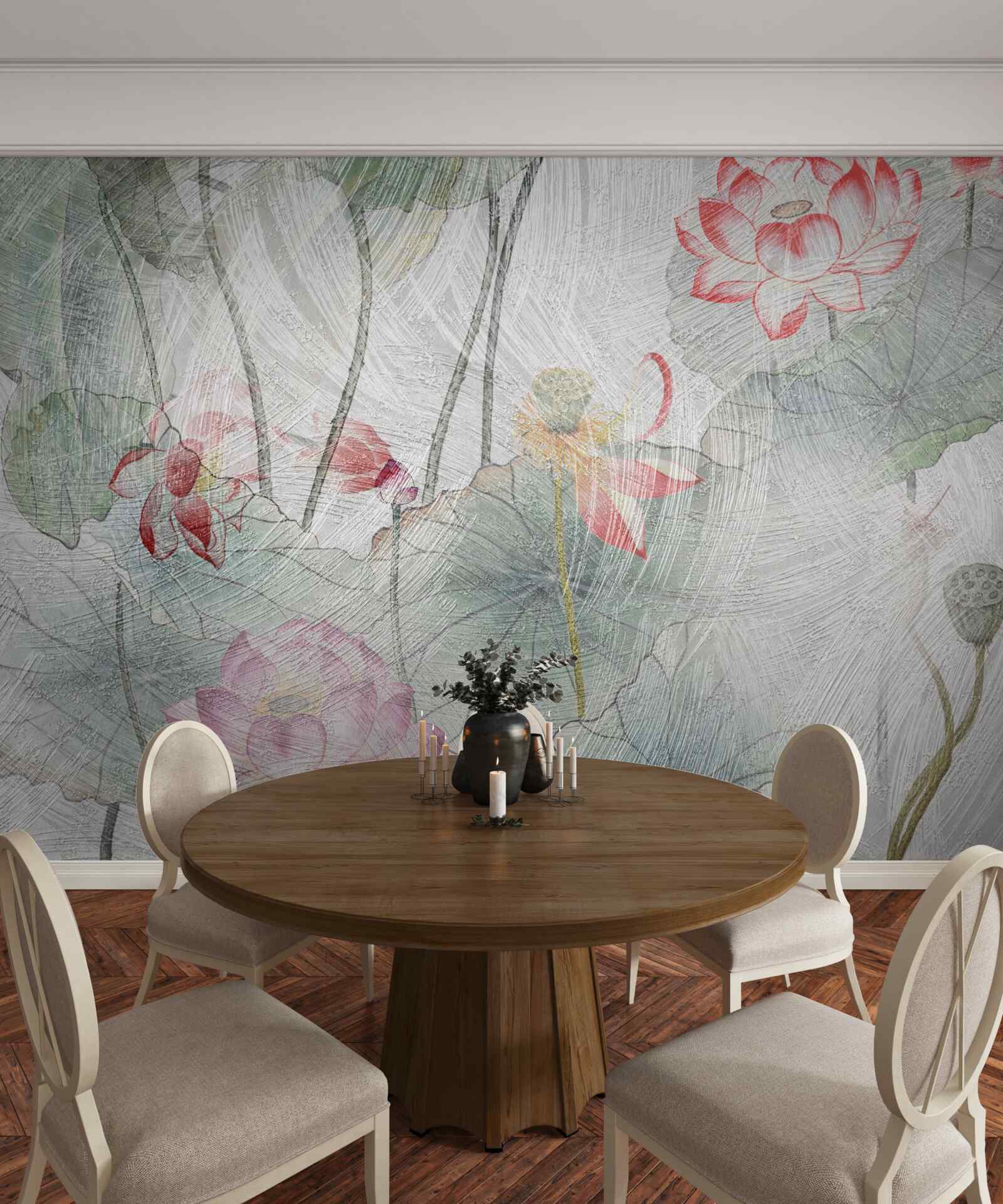 Fototapeta makové kvety maľované akvarelom