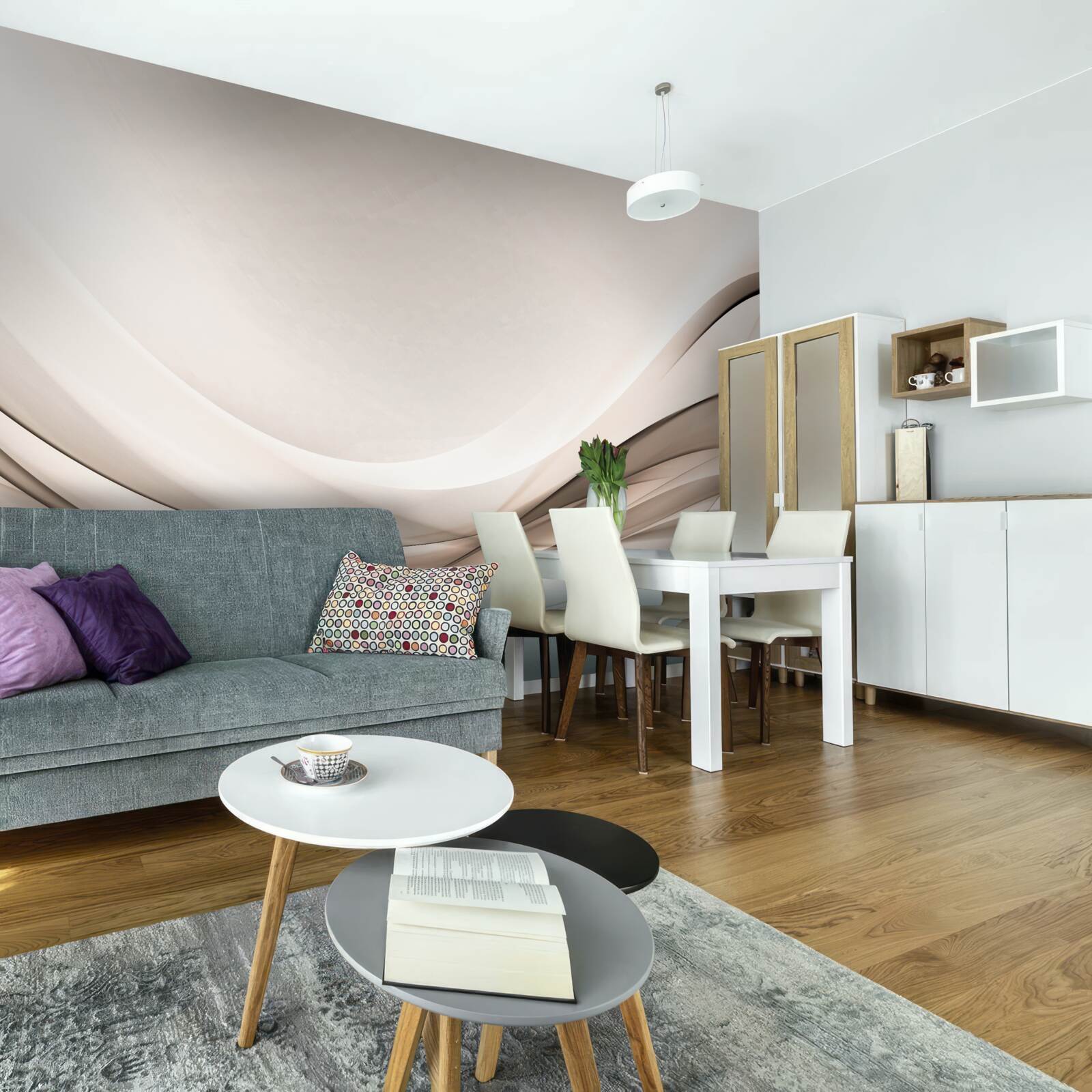 Fototapeta hladké krivky hodvábu