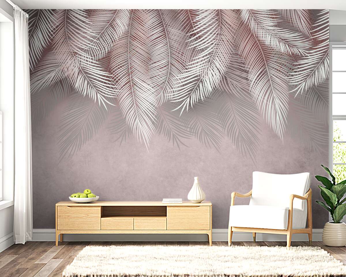 Fototapeta dolu visia svetlé paprade