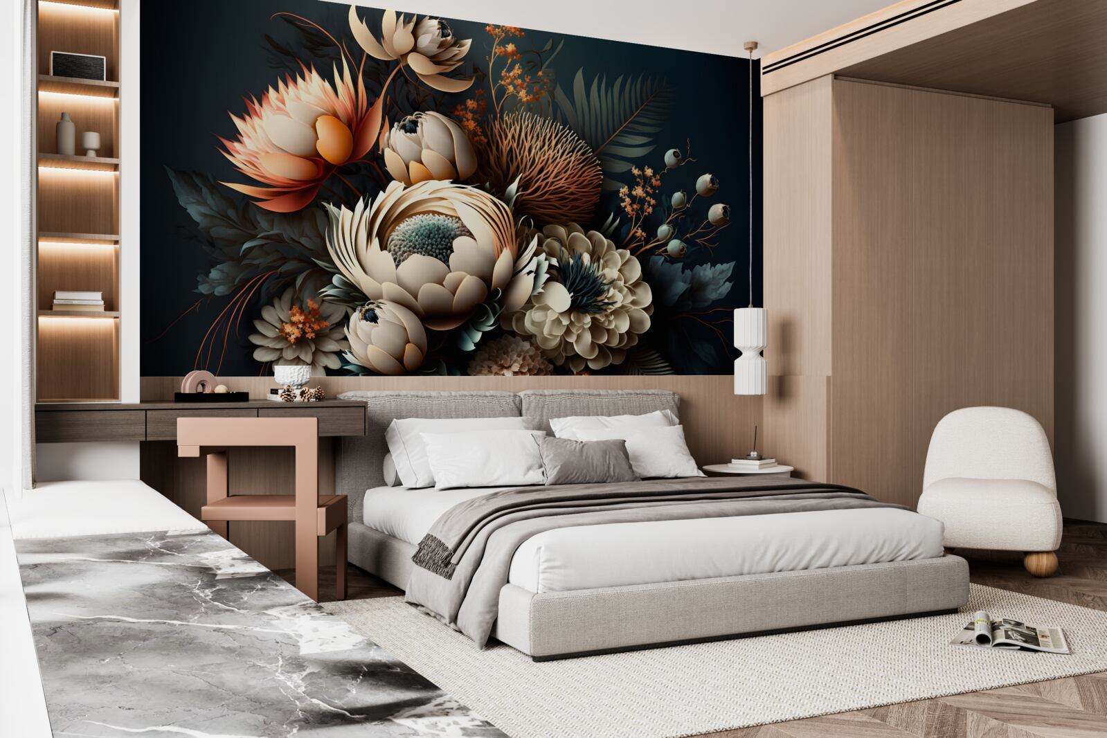 Fototapeta kytica jesenných kvetov