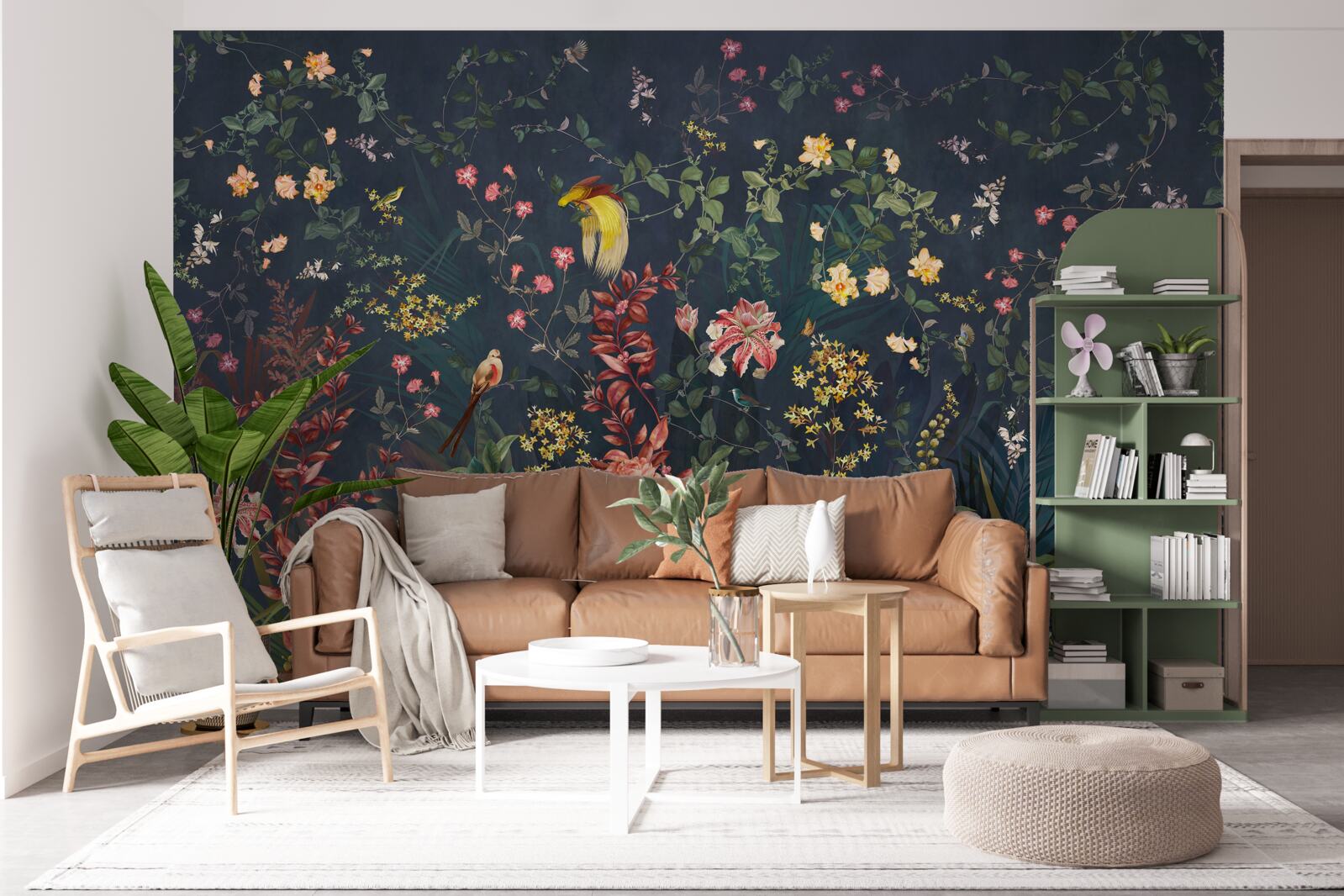 Fototapeta svetlé nočné kvety