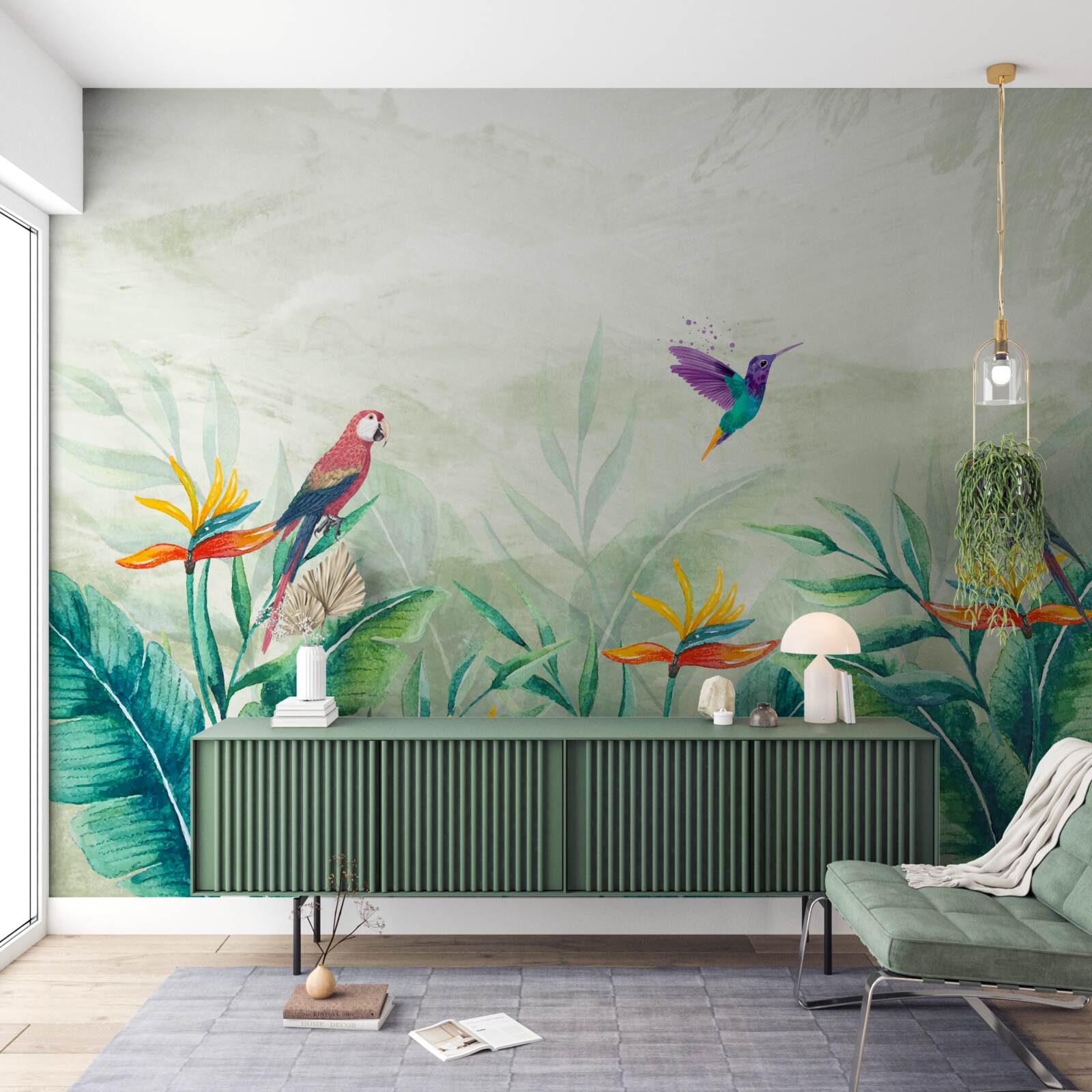 Fototapeta vtáky sú šťastné ráno