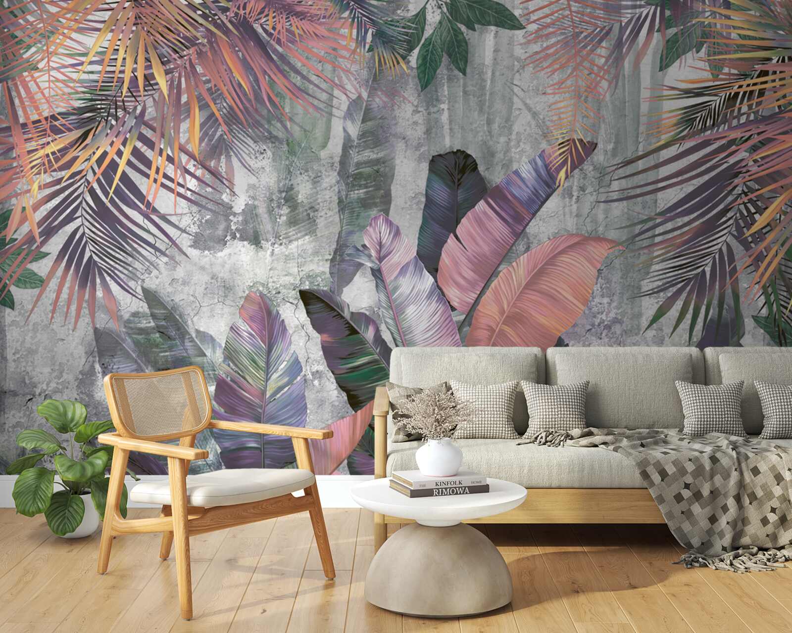 Fototapeta bujné trópy počas lejaku