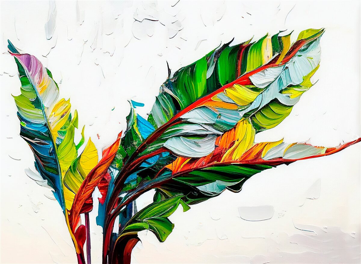 Fototapeta obliečky maľované v pestrých farbách