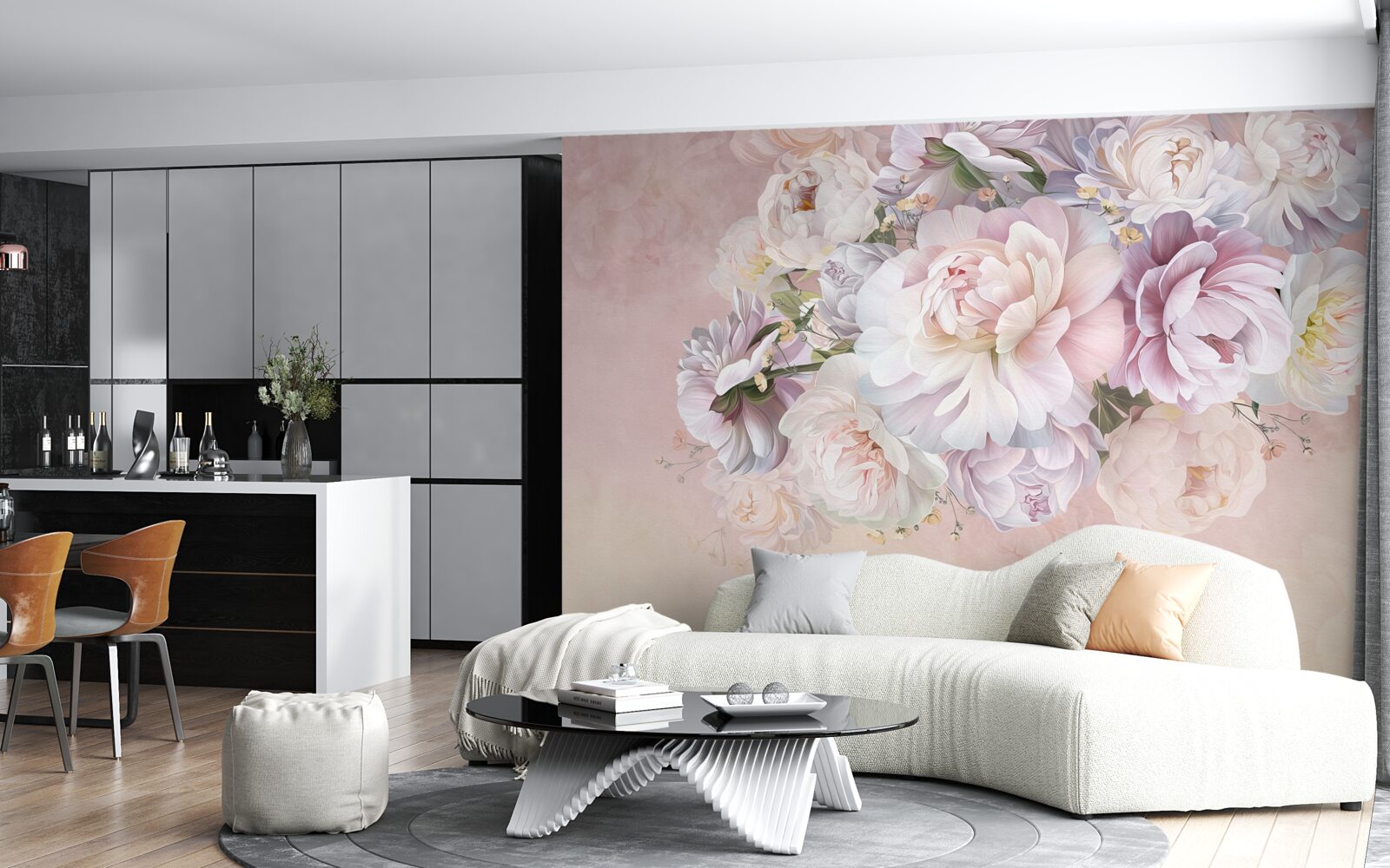 Fototapeta elegantná kompozícia jarných kvetov