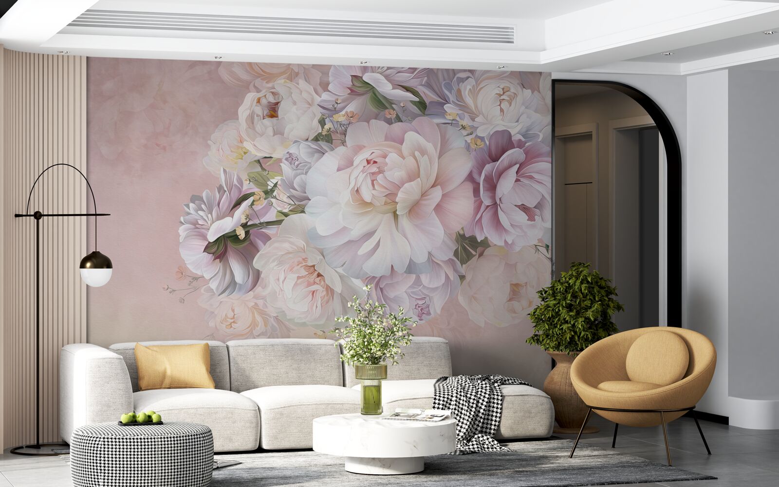 Fototapeta elegantná kompozícia jarných kvetov