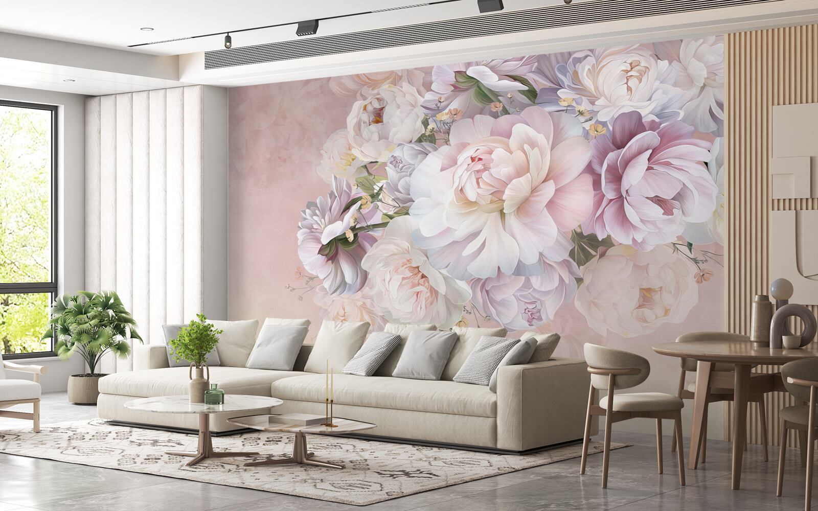 Fototapeta elegantná kompozícia jarných kvetov