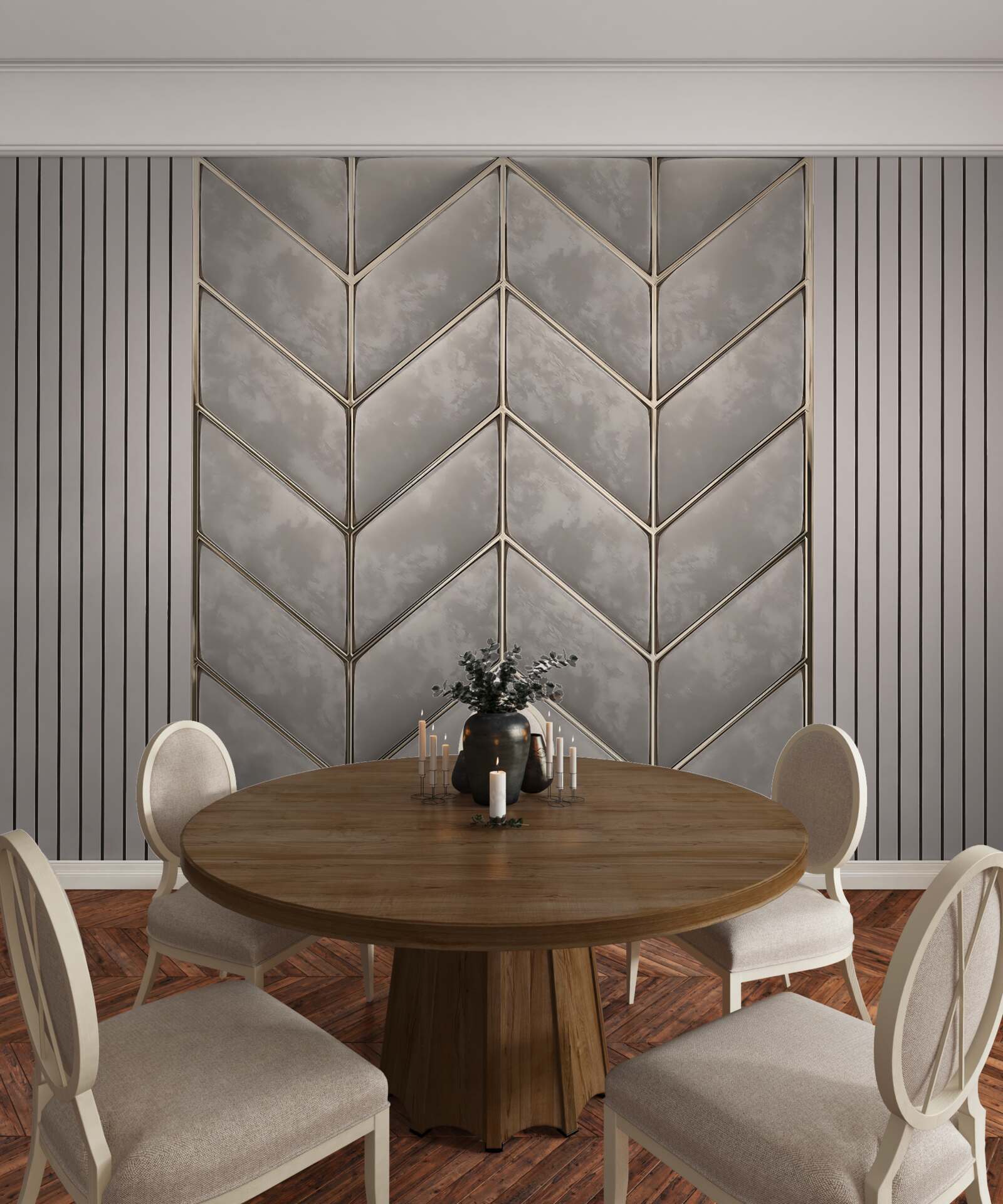 Fototapeta šedo-zlatá konzistencia