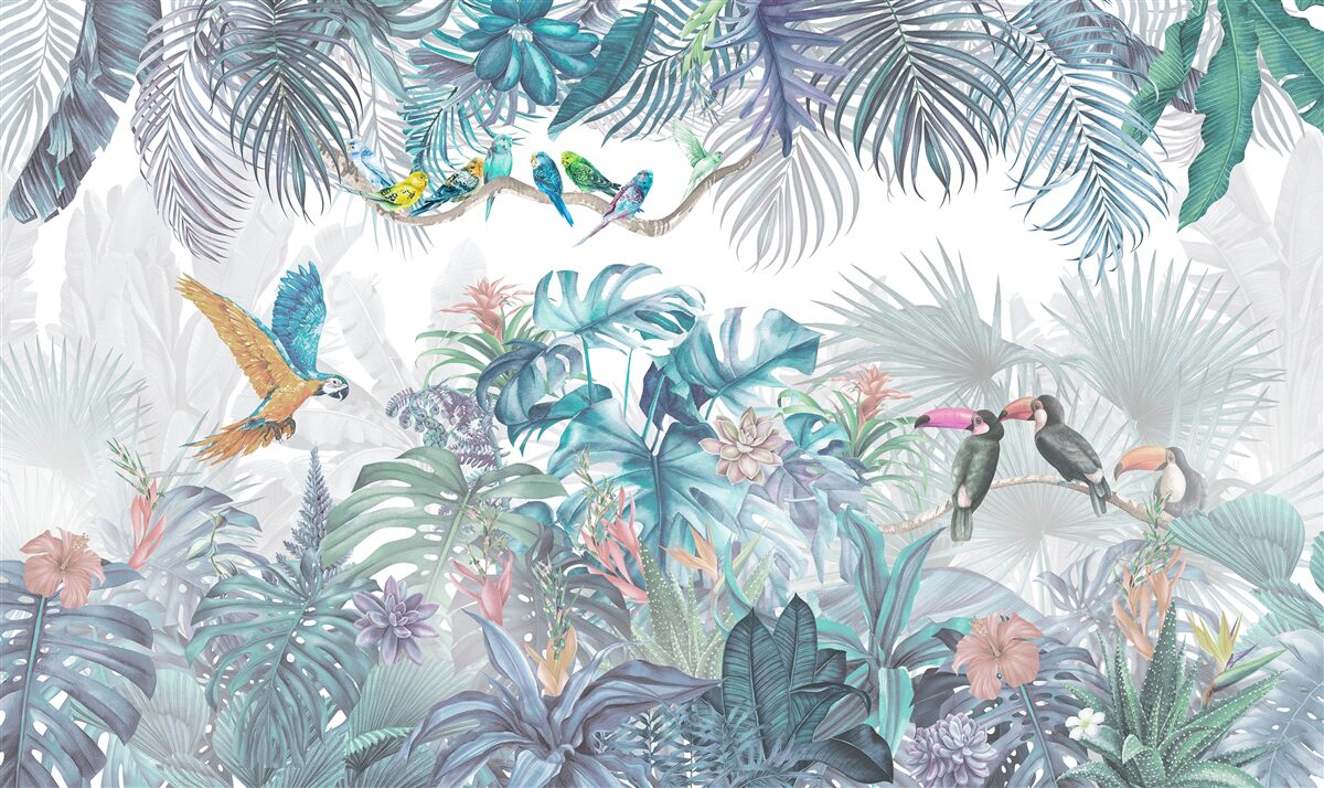 Fototapeta les počas lejaku