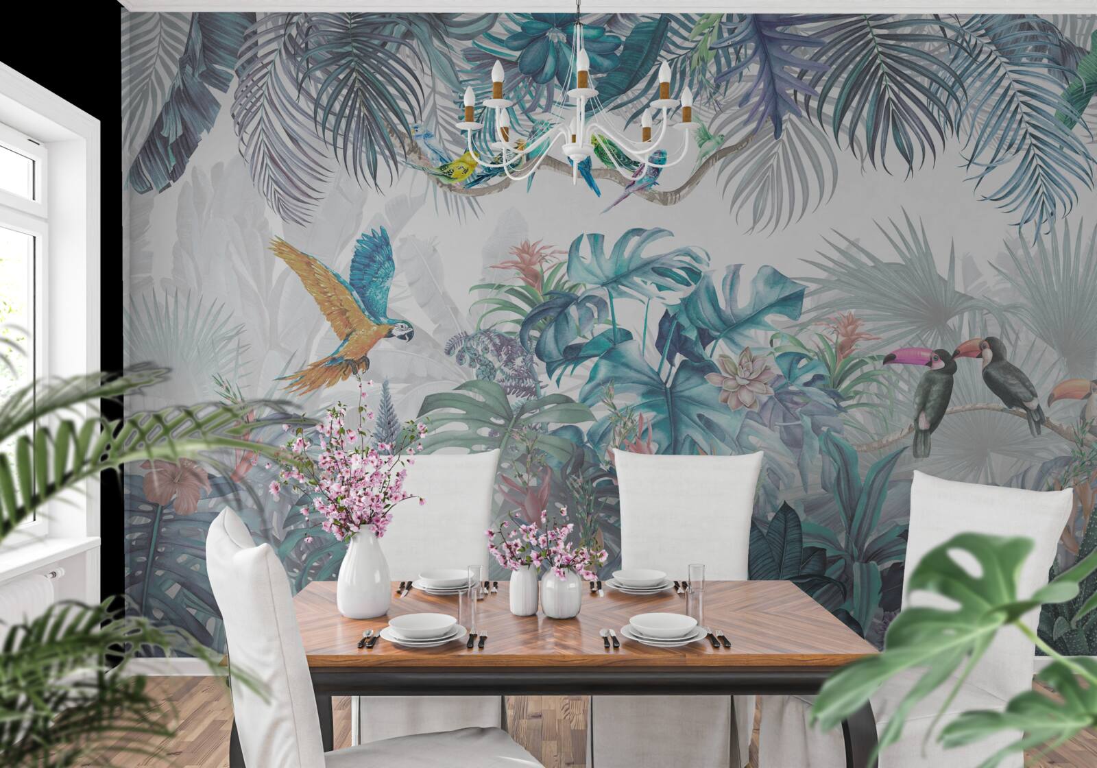 Fototapeta les počas lejaku